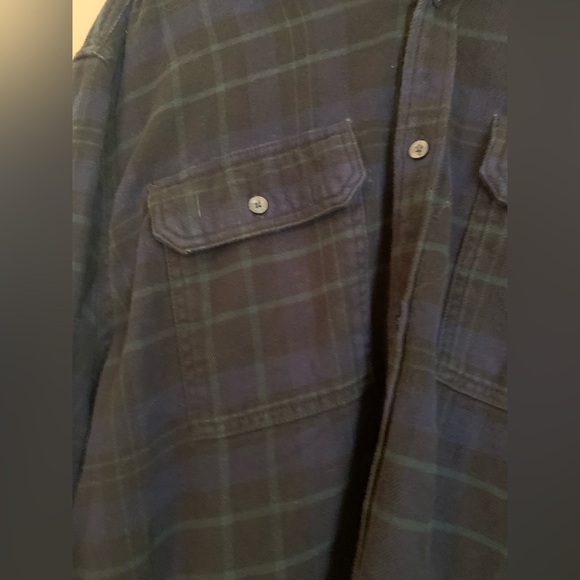 The North Face flannel shirt button up heavy size xxl shacket - Picture 3 of 8
